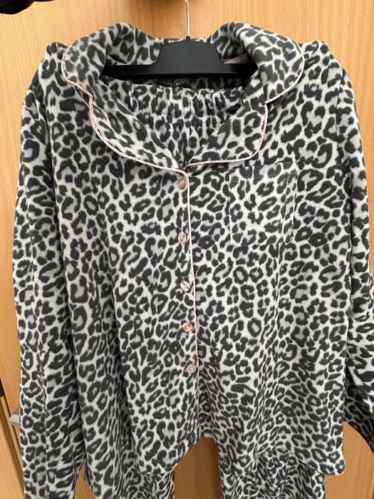 Pijama Calças + Camisa Flanela como NOVO M