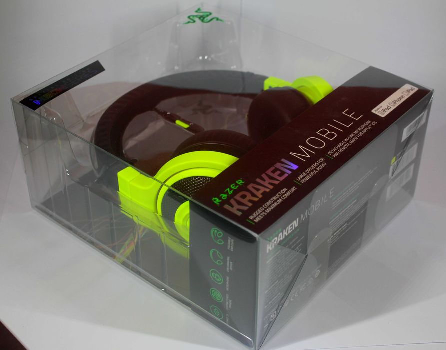 Razer Kraken Limited Ed. Amarela Novos