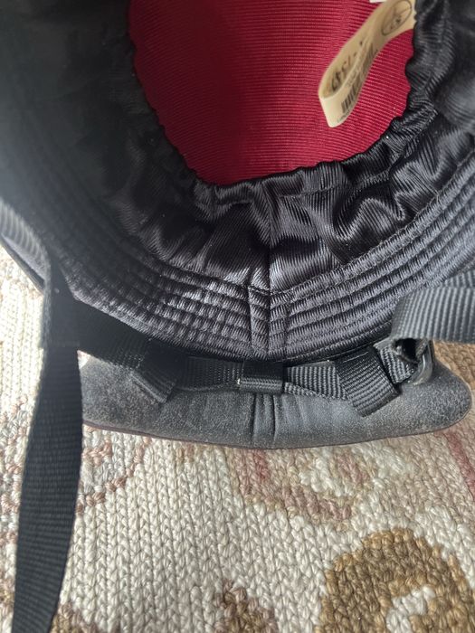Toque para equitação - com proteccção da nuca