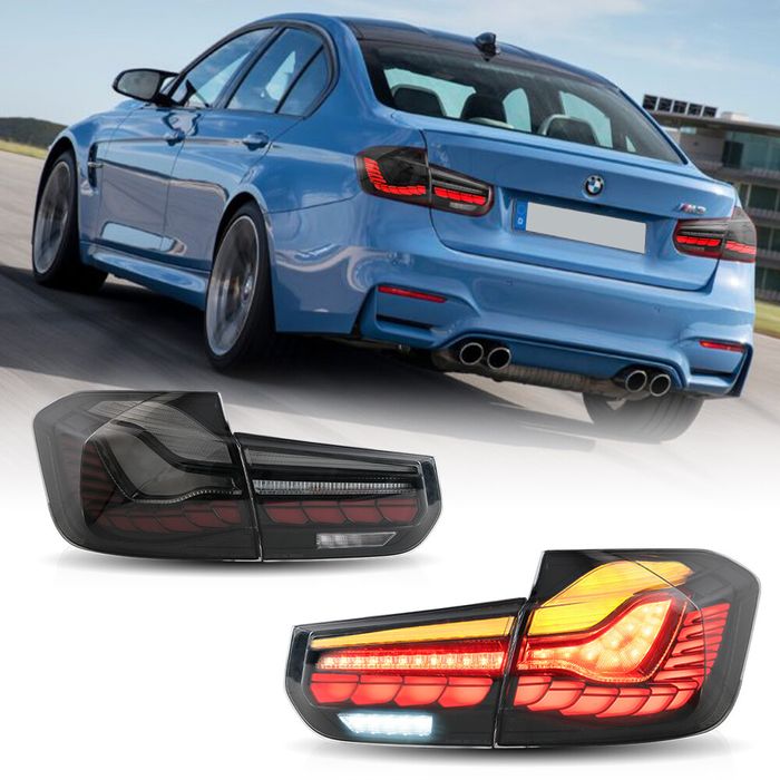 Задні стопи BMW F30 SMOKE LCI Upgrade | Європа / USA | Нові