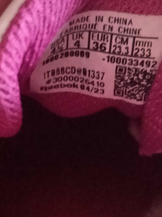 Buty Reebok r.36
