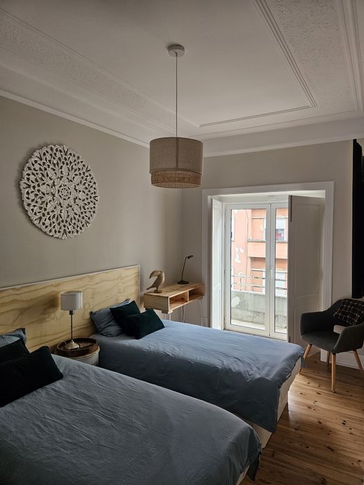 Quarto  praça do chile Arroios ar condicionado