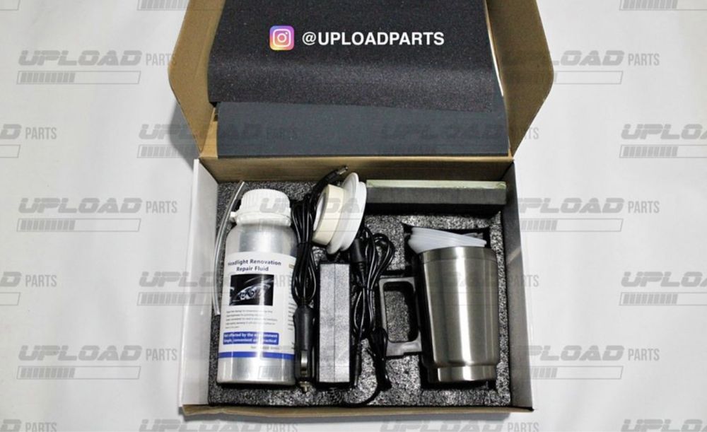 Kit Reparação de Faróis Polir