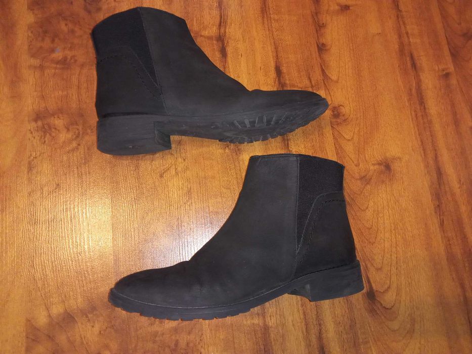 Botki sztyblety damskie skórzane Venezia rozm.39