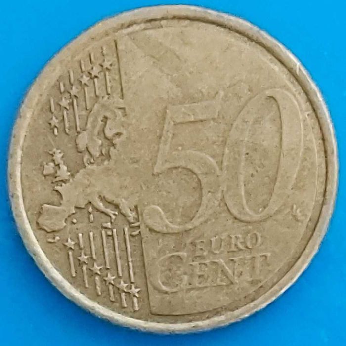 50 Cêntimos de 2007 da Irlanda