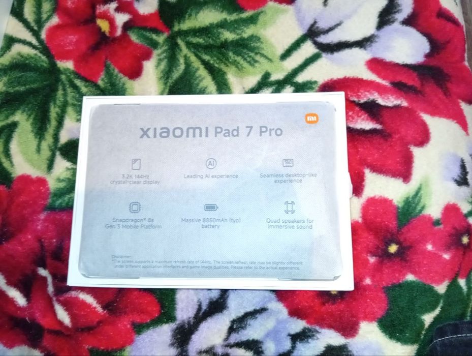 Срочно продам Xiomi pad 7 pro 8+8/256 WI-FI GRAY