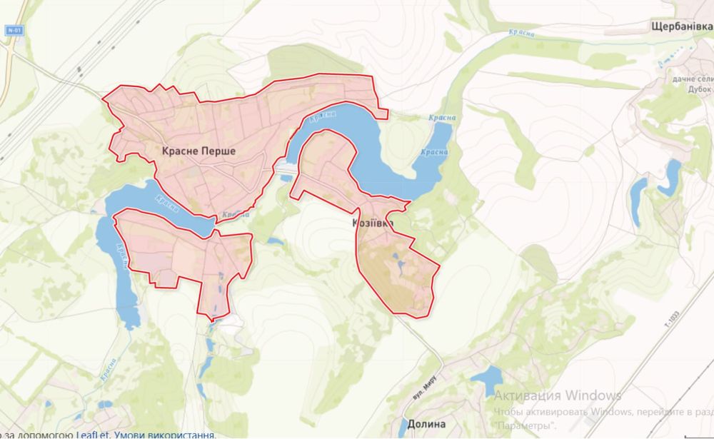 Мазанка + Ділянка 51сот. біля води, Обухів р-н. с. Красне Перше