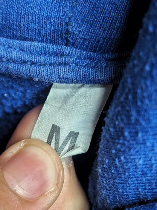 niebieska bluza z kapturem M  stan bardzo dobry