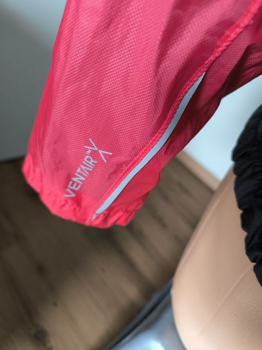 Craft kurtka damska wiatrówka rower bieganie trekking XS czarna czerwo