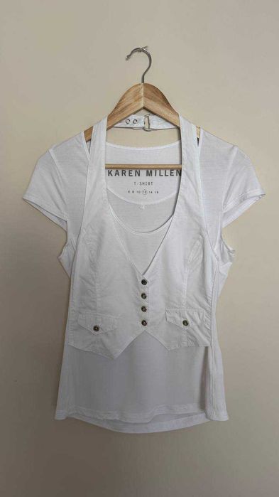 Футболка з жилеткою Karen Millen