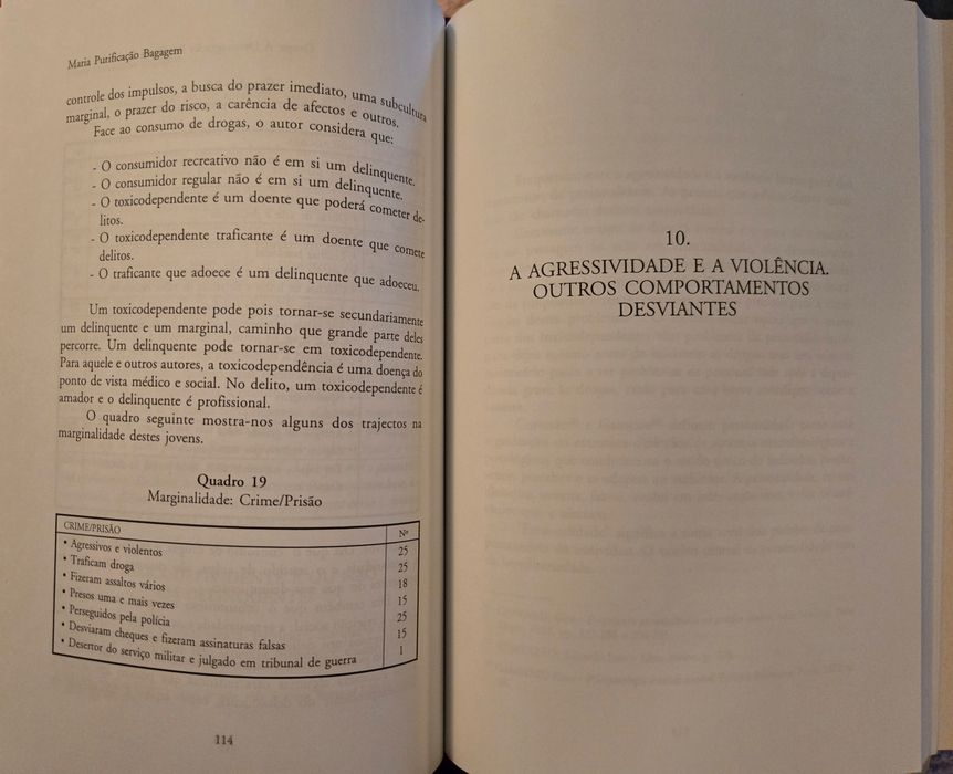 Droga: A Desintegração Familiar e Social dos Jovens (M. Bagagem, 1999)