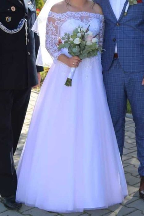 Suknia ślubna hiszpanka