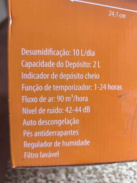 Desumidificador pouco uso