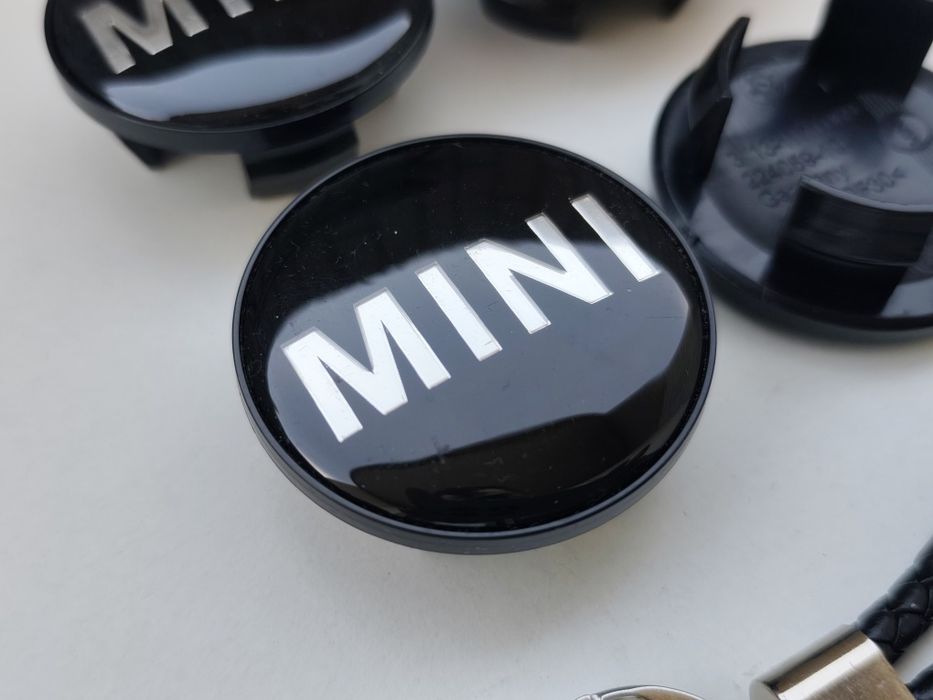 Centros de roda / Centros de jante / Tapa Cubos / Calotas  Mini 54mm ( One / Clubman / Coupé/ Cabriolé / Countryman / Paceman / Roadster )