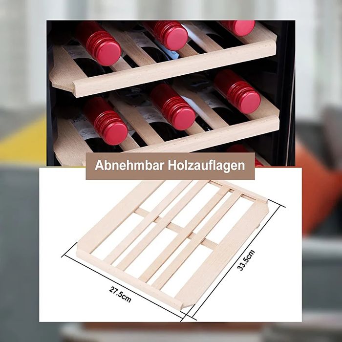 Nowa Winiarka Chłodziarka lodówka na wino Kalamera KRC-51FCSS 18 but.