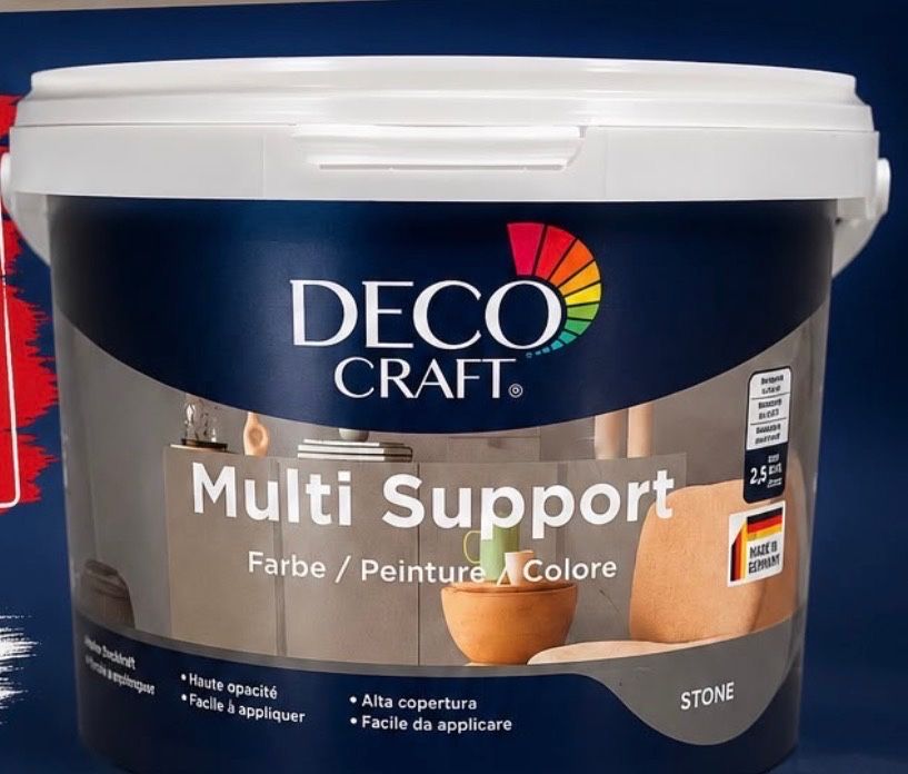 DECO CRAFT Wielofunkcyjna farba ścienna 40 szt
