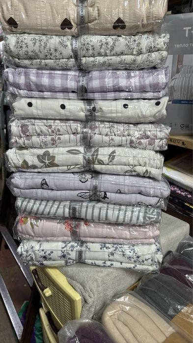 Різнокольорові муслінові комплекти постільної білизни Жатка-Муслін!