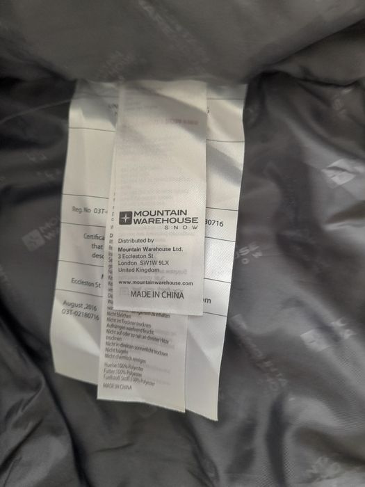 Горнолыжный мужской костюм фирмы Mountain Warehouse