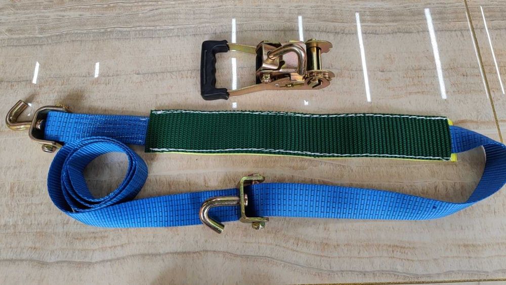 Pas Transportowy Lawetowy z Nakładką Gumową - 3m, 50mm