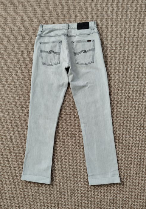 Nudie Jeans Grim Tim джинси slim fit оригінал W30 L30 сірі