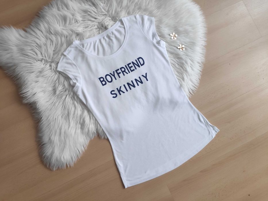 T-shirt biały 36 S