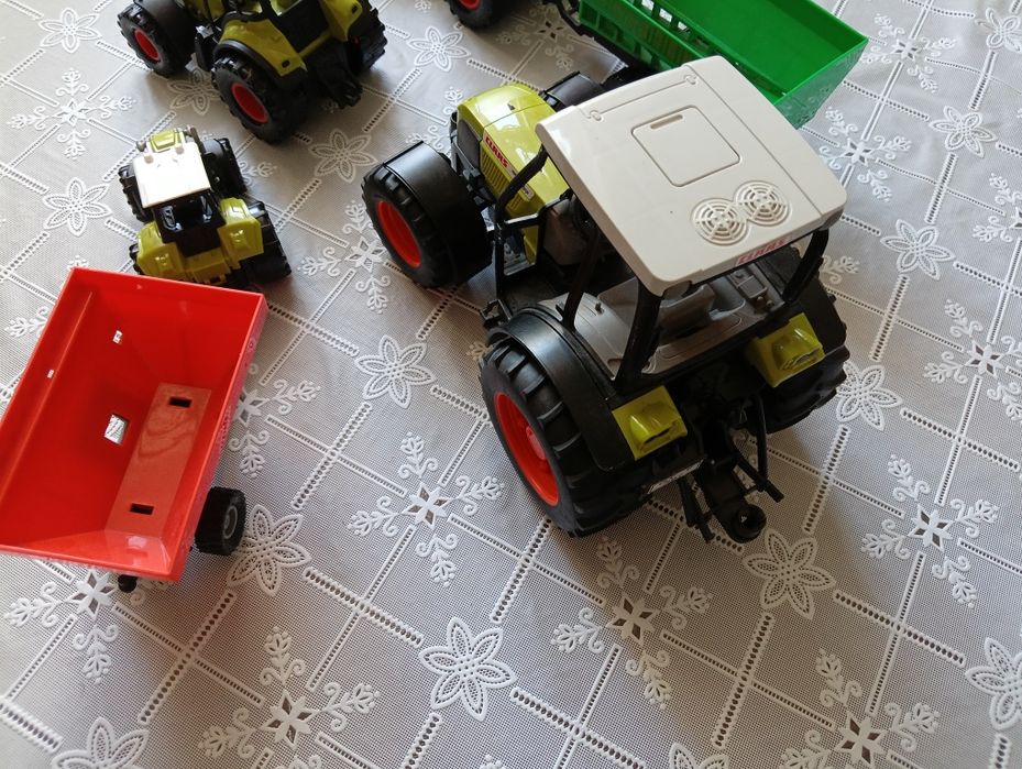 Traktory przyczepy pojazdy dla chlopca