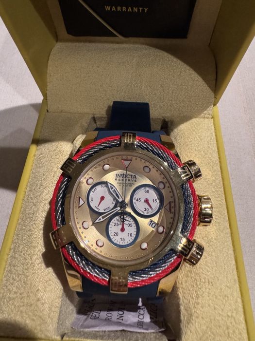 Часы наручные мужские invicta reserve bolt zeus оригинал