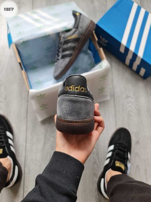 Мужские кроссовки Adidas Handball Spezial 'Dark Grey' Размеры 40-45