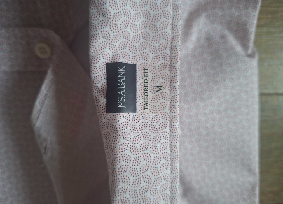 Męska koszula, JoS. A. Bank Tailored Fit, rozmiar M, nowe bez metki