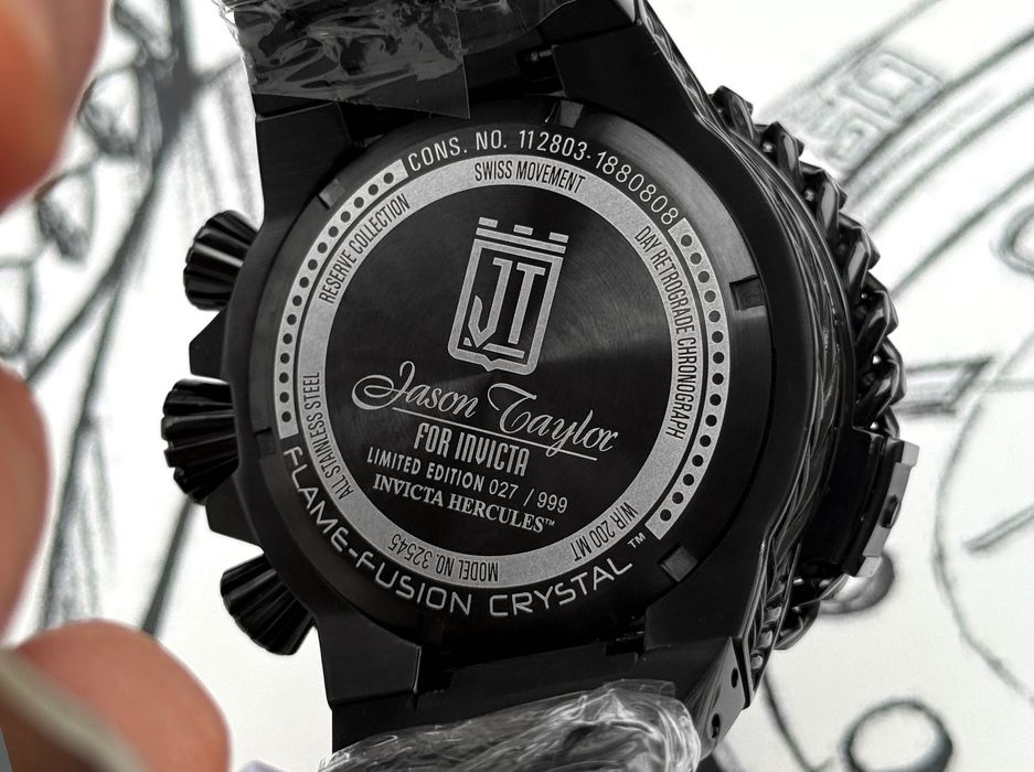 Годинник Invicta 32545 JT Bolt Reserve Swiss Ronda 8040.N 55 mm. 200MT