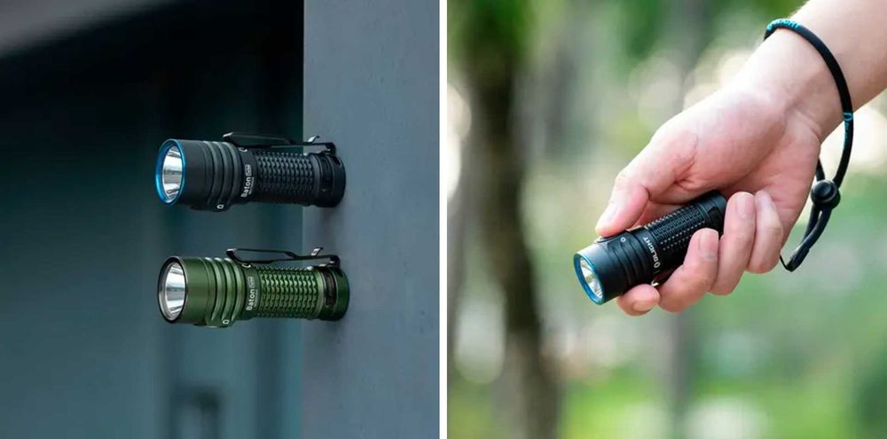 Olight Baton Turbo Ліхтар (1000 Люмен 510 Метрів) ГАРАНТІЯ 5 РОКІВ!