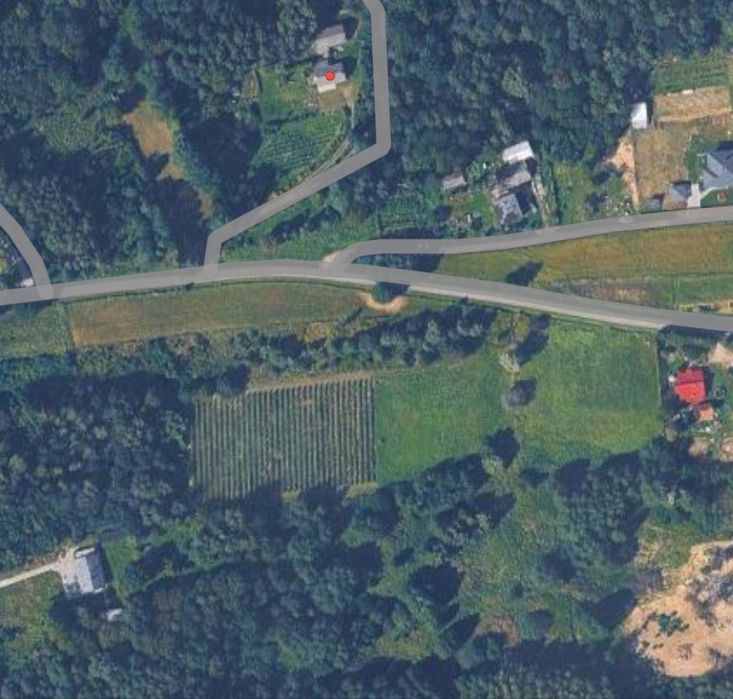 Działka 64 Ary – 2km od granic Rzeszowa, Przylasek - Widok 3