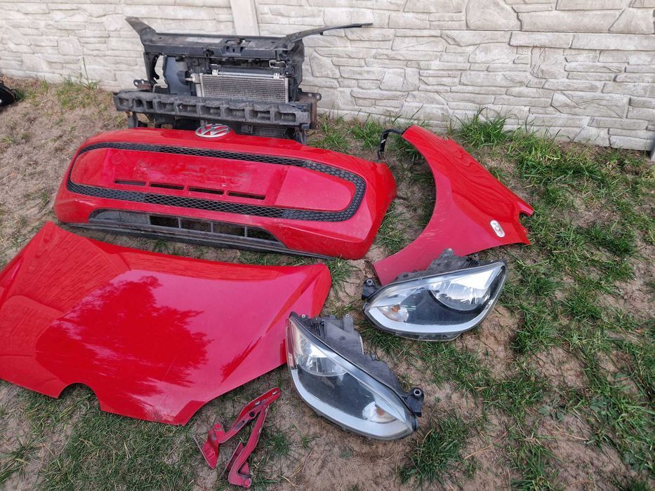 Przód  Vw UP  bez Prawego błotnika Kod lak.LY3D