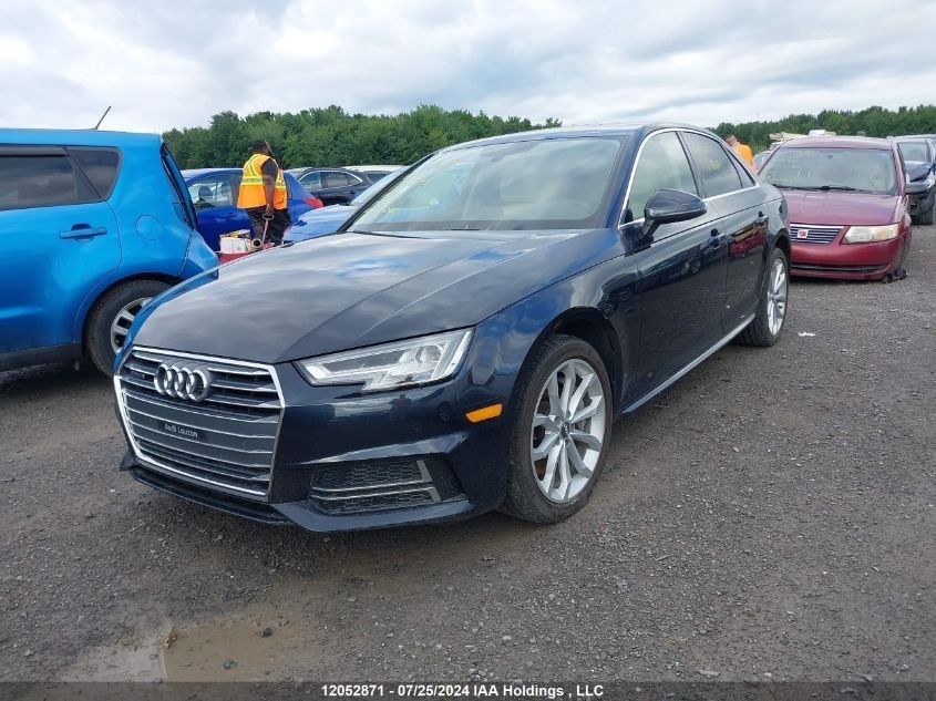 Розборка Audi A4 quattro 2018 шрот бампер ляда фари двері салон
