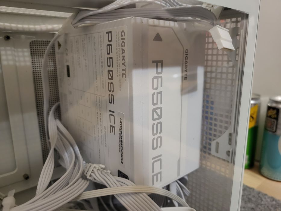 Deepcool 160ch wh  +  бп gigabyte 650 silver