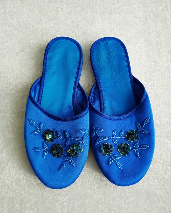 Kapcie w stylu chińskim, rozmiar 38