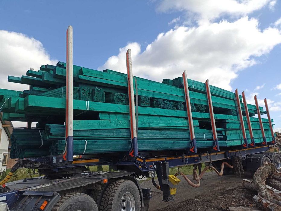 Więźba dachowa deski szalunkowe