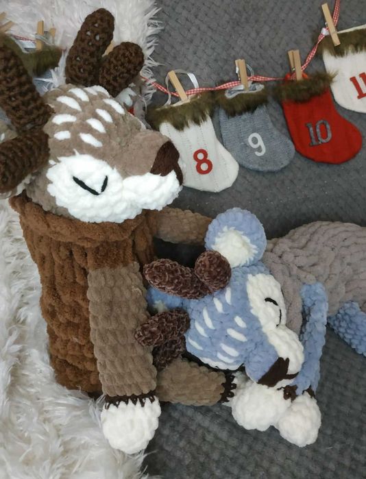 Пижамница, игрушка для сна Оленёнок