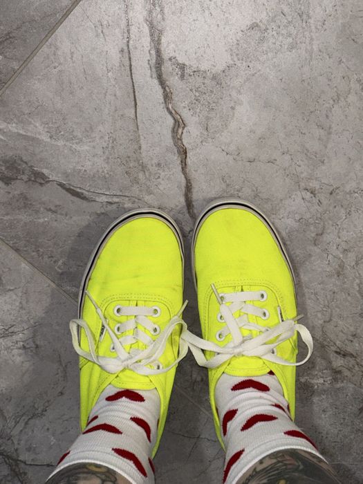 Кеди Vans неонові