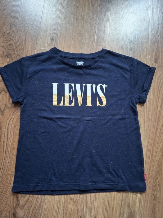 Levi's, nowa koszulka, t-shirt, granatowa, rozmiar 128
