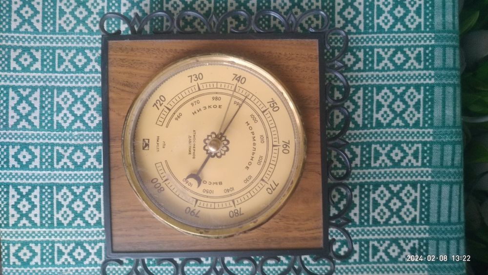 Барометр бытовой СССР