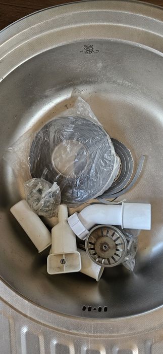 Zlew kuchenny pod szafkę 60cm.