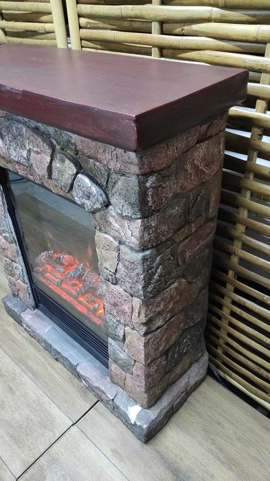 Grzejnik Kominek Elektryczny EL FUEGO LUGANO 1.8kW TERMOSTAT OUTLET