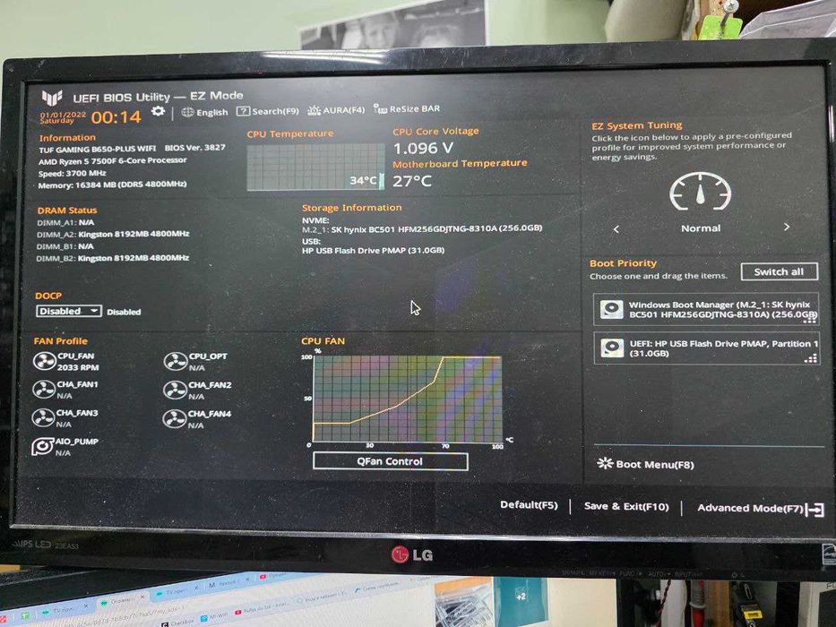 Материнська плата ASUS TUF GAMING B650-PLUS WIFI