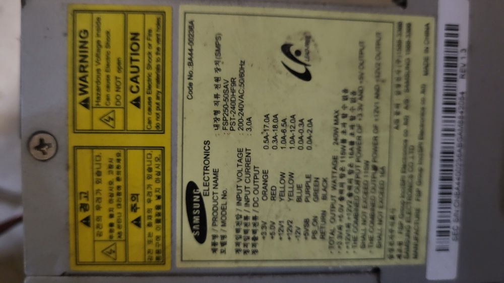 Продам блоки живлення неробочі