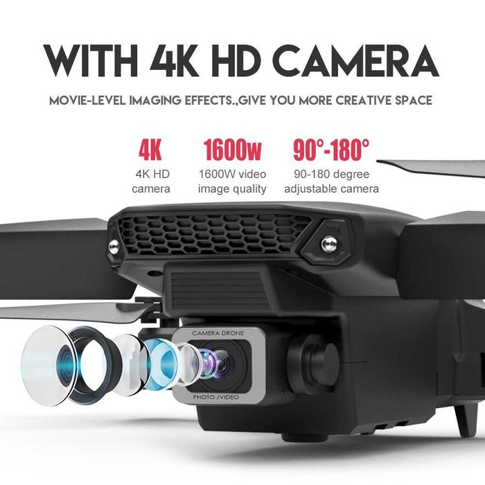 Drone 4K com Dual Camera e Wifi