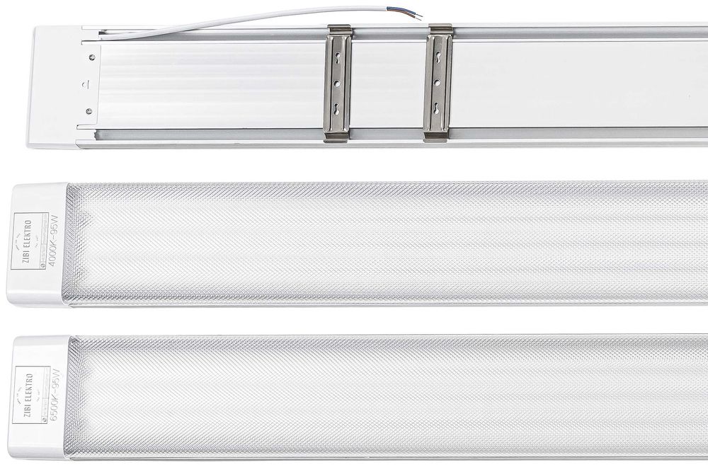 Mocna wytrzymała lampa LED 95W Panel natynkowy Aluminiowy  120cm  230V