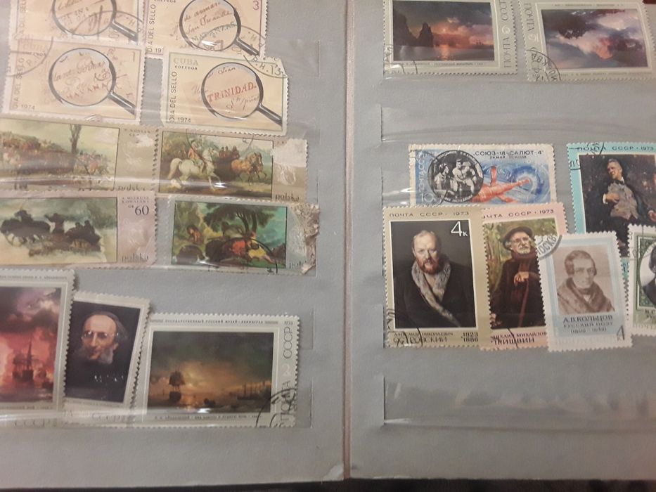 Альбом с марками СССР, Болгария, Куба, Польша