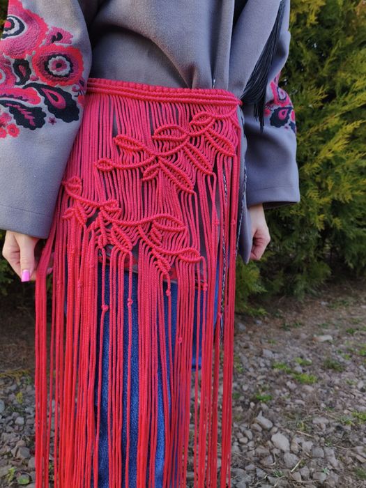 Хустка, макраме, пояс, припинда