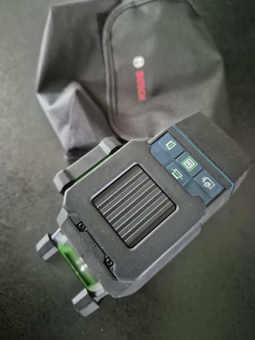 Laser krzyżowy 3-płaszczyznowy 360° BOSCH GLL 80-33 G NOWY nowy model